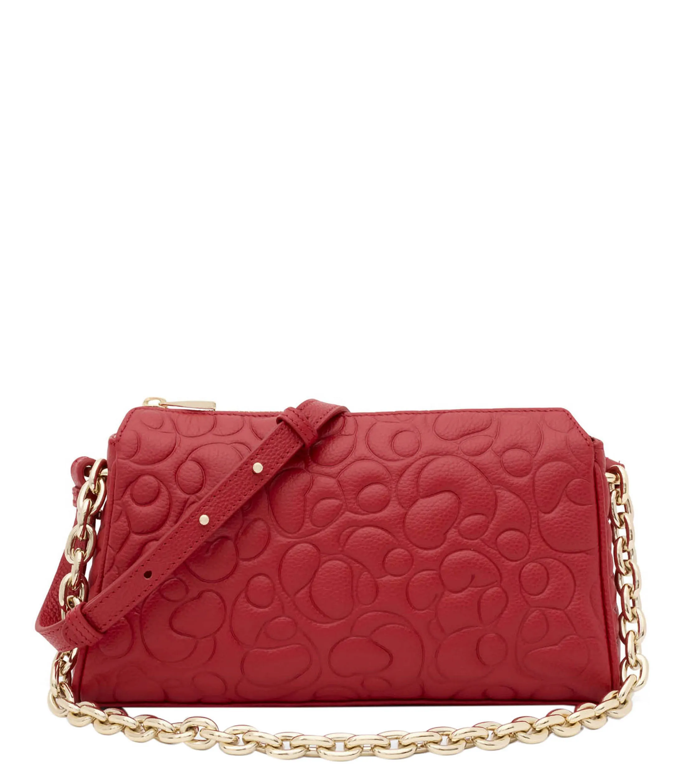 Tous Bolso Crossbody en piel Greta con capitonado de osos Mujer
