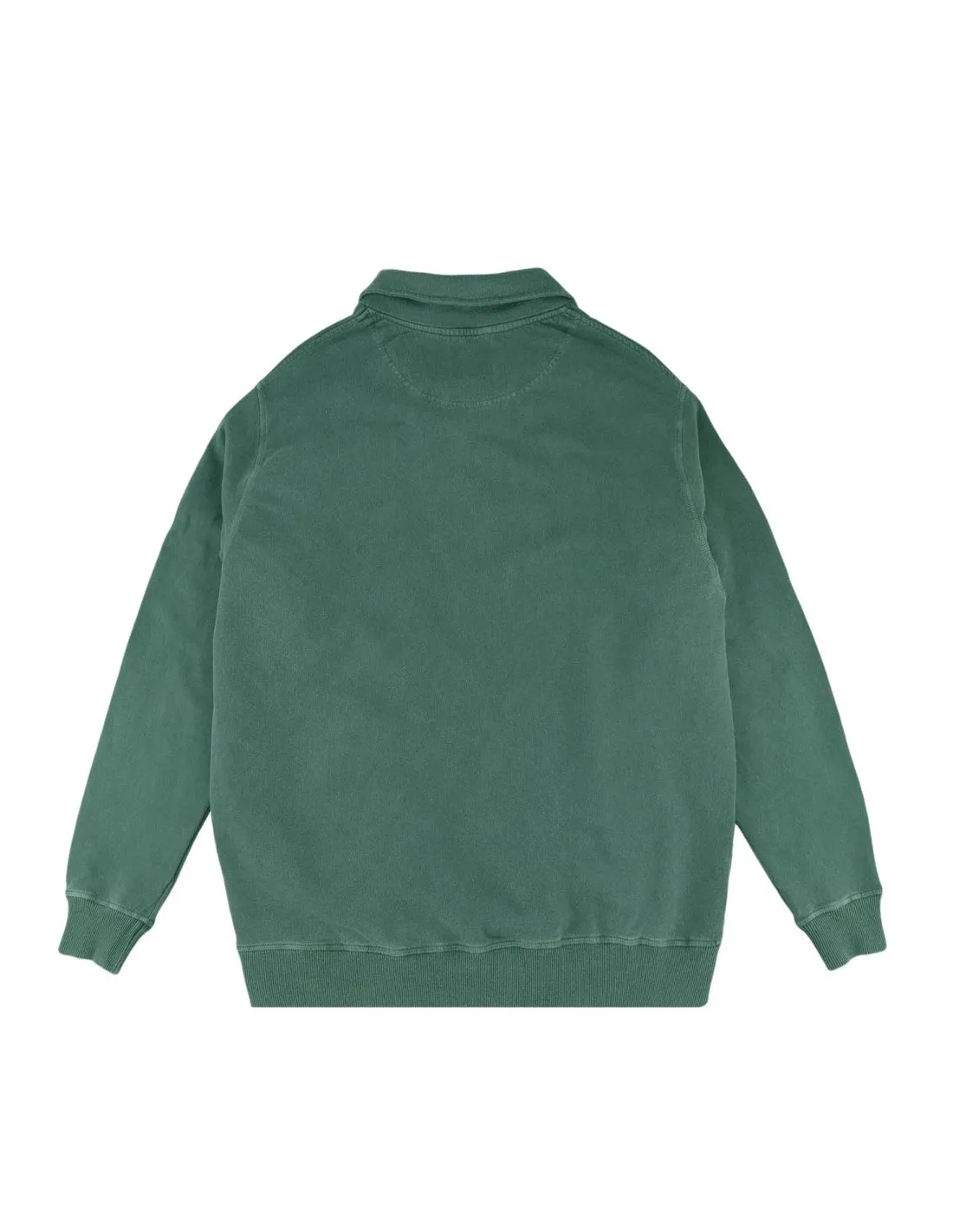 TRENDSPLANT SAUCE LOOPBACK SWEATER FOLIAGE GREEN