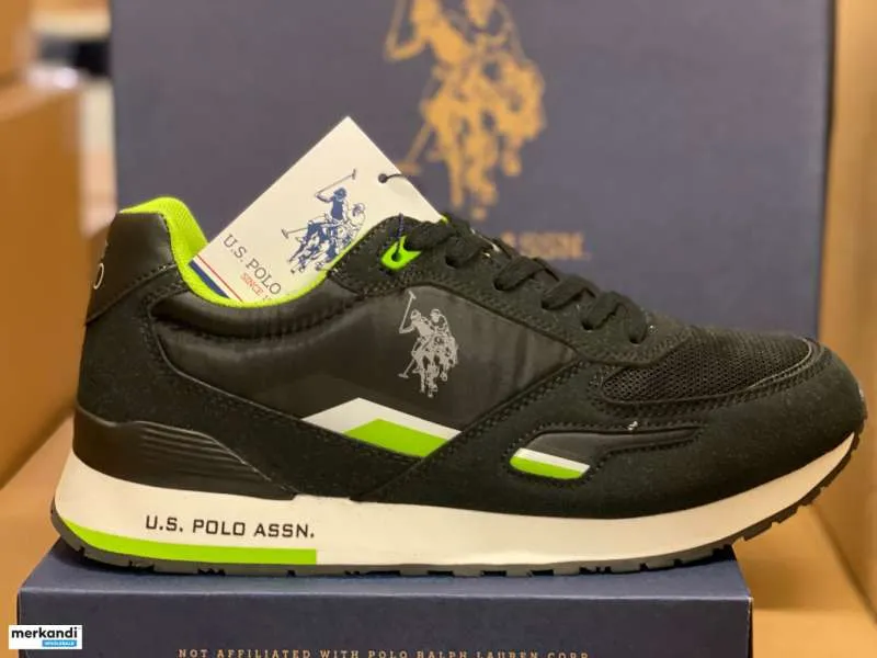 U.S Polo ASSN calzado casual negro para hombre 2023