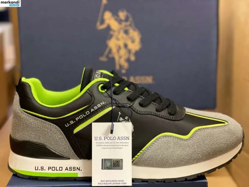 U.S Polo ASSN calzado casual negro para hombre 2023