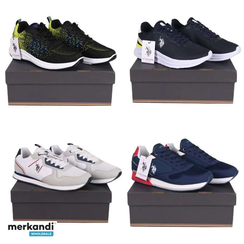 U.S. POLO ASSN. HOMBRE ZAPATILLAS DE DEPORTE CALZADO DEPORTIVO CASUAL (AC85)