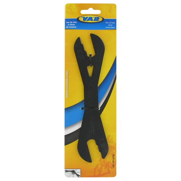VAR TOOLS 2 SET CONE WRENCHES 13/14/15/16/17/18MM HUB CNS