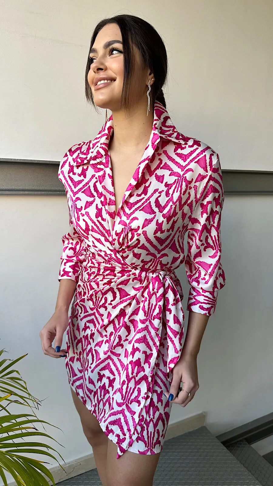 Vestido Pink&White Pareo