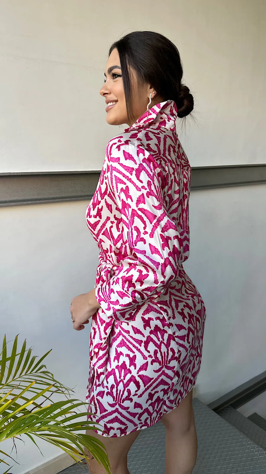 Vestido Pink&White Pareo