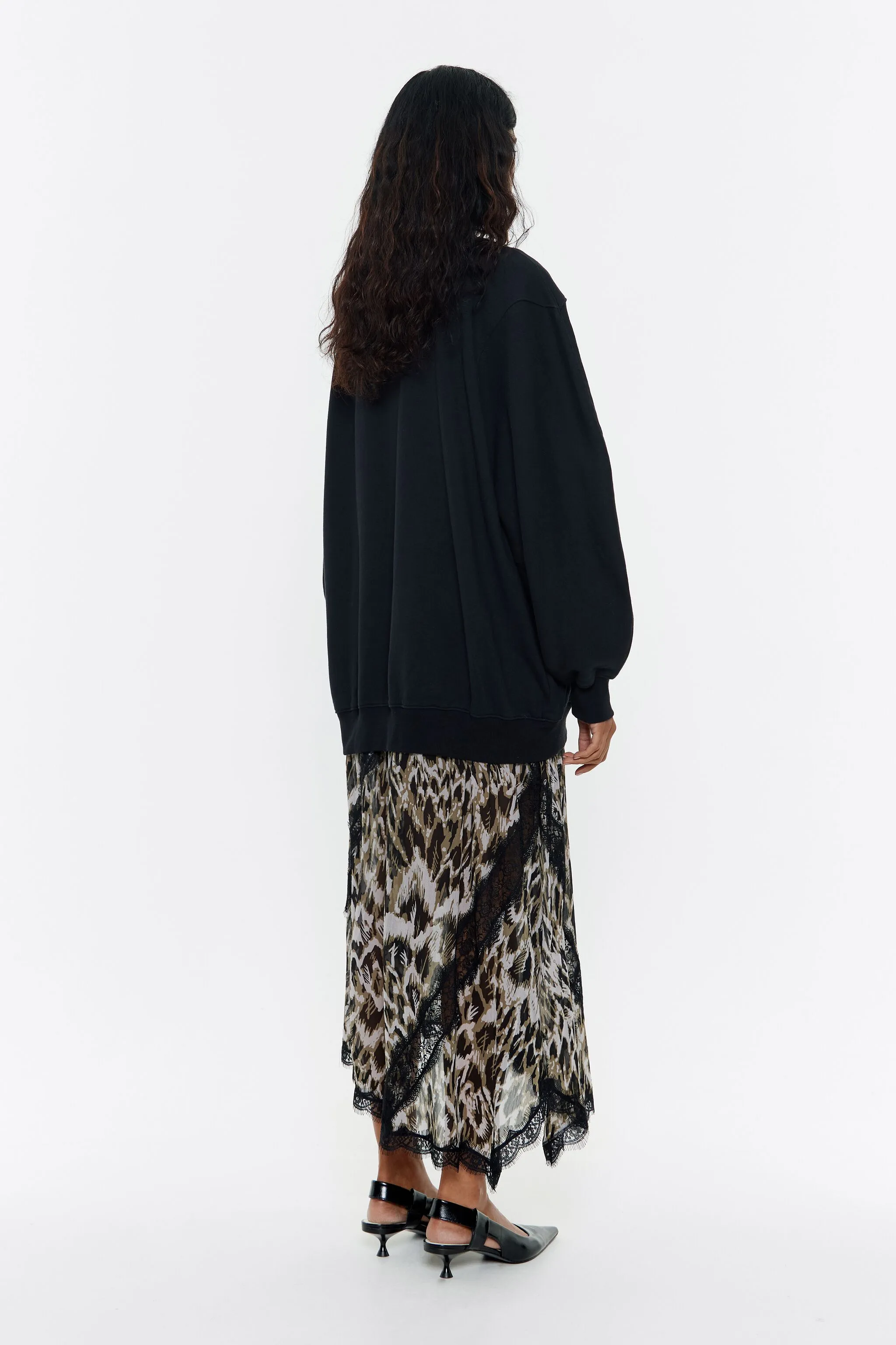 Vestido sudadera Plumancha caqui