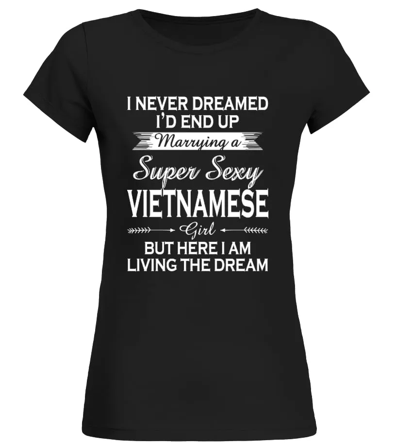 Vietnamese  Wife Limited Edition Camiseta cuello redondo Mujer