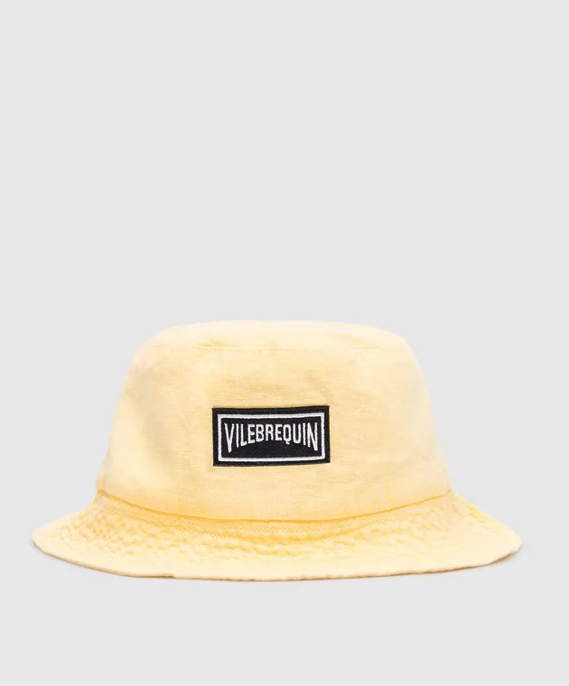 Vilebrequin Yellow panama from Boheme linen