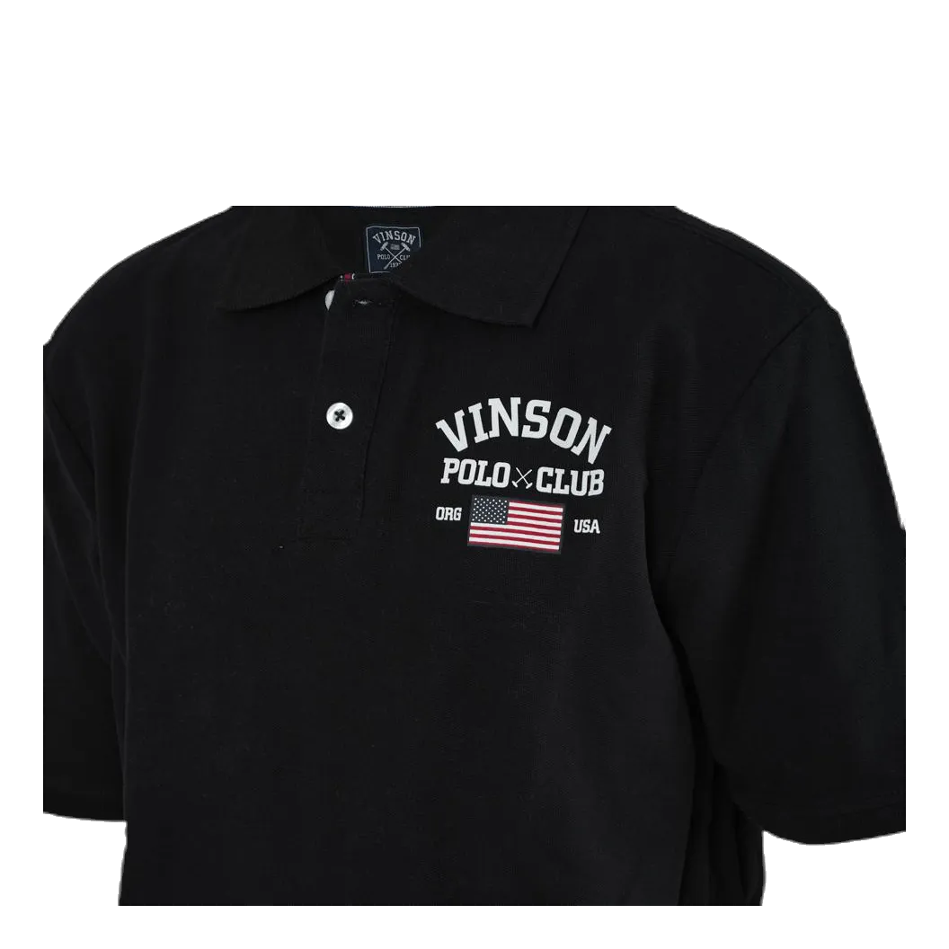 Vinson Polo Club Polo Leslie Black
