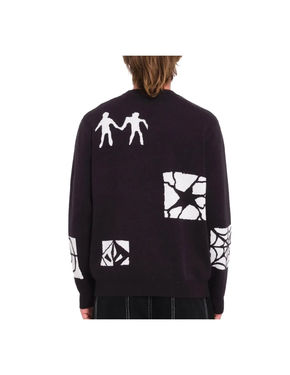 VOLCOM FA KEUTCHI SWEATER BLACK