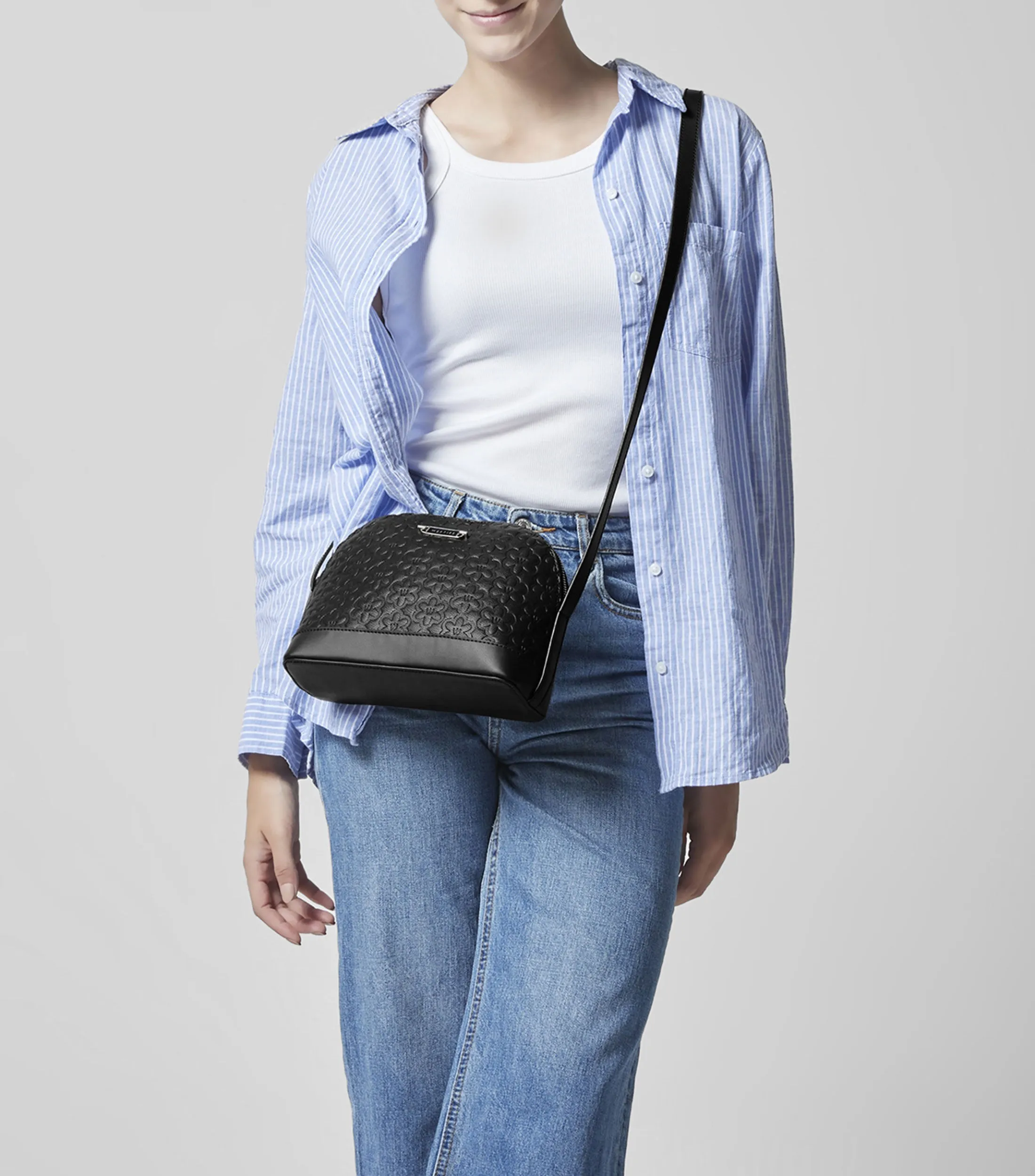 Westies Bolso Crossbody Texturizado Mujer