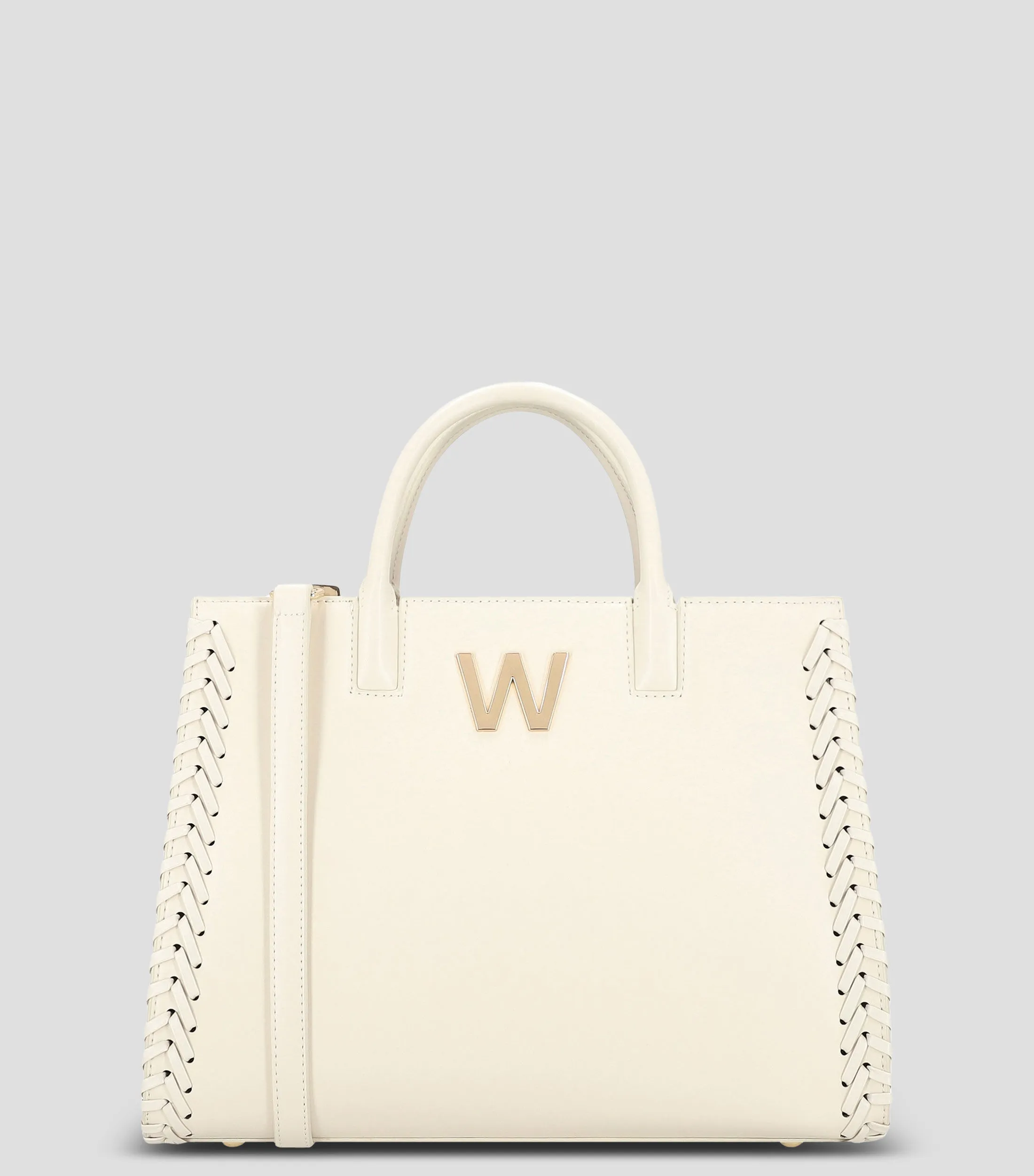 Westies Bolso Satchel con trenzados Mujer