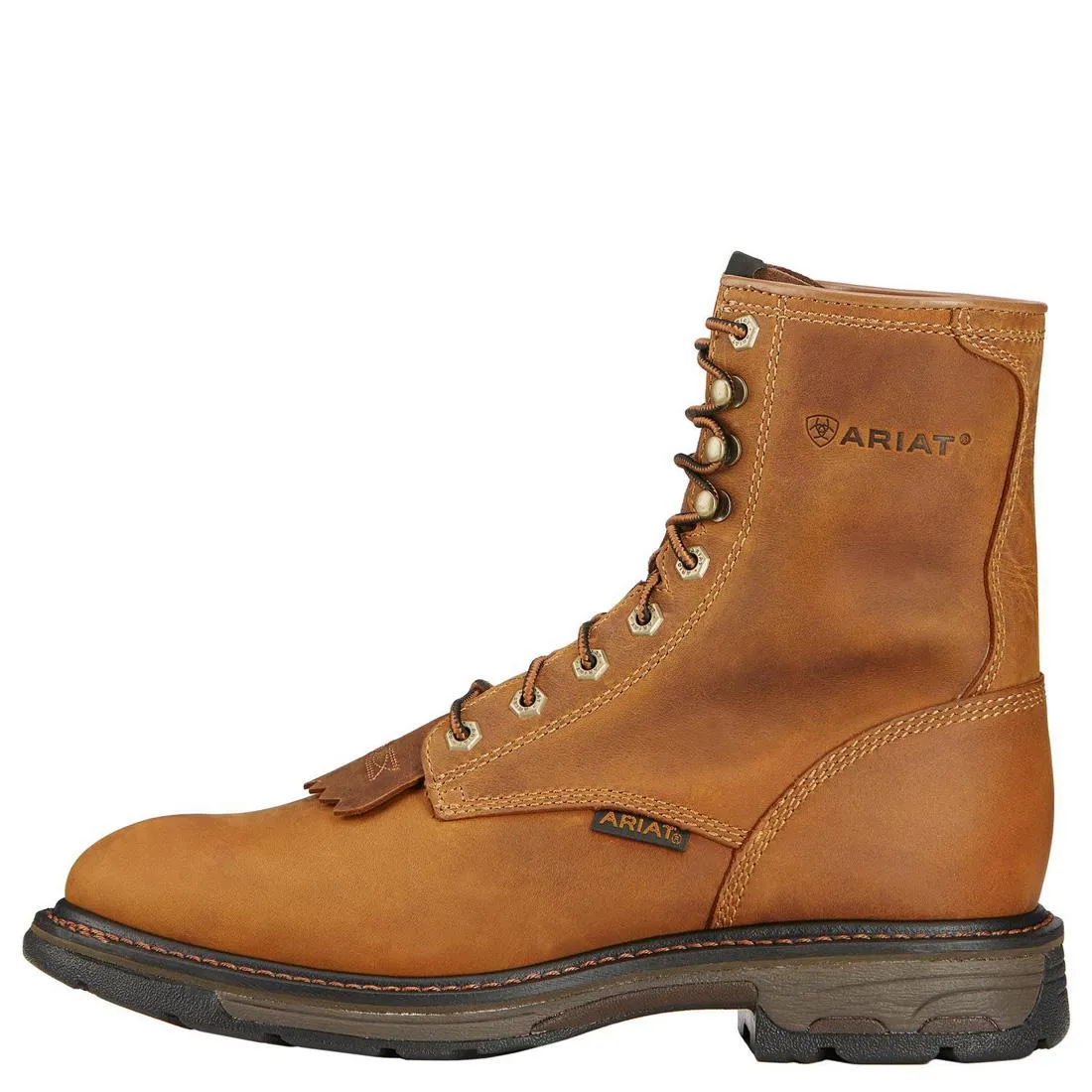 WORKHOG 8 INCH SOFTTOE BOOT AGED BARK