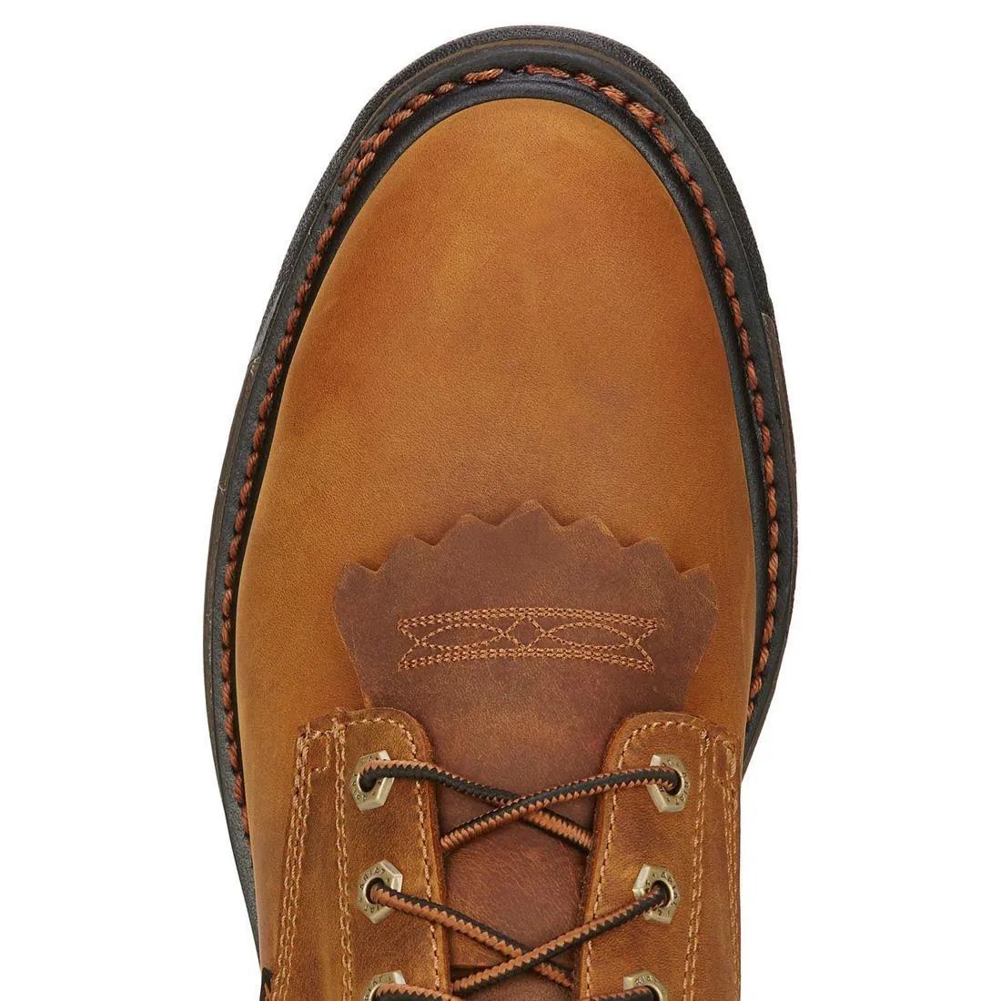WORKHOG 8 INCH SOFTTOE BOOT AGED BARK