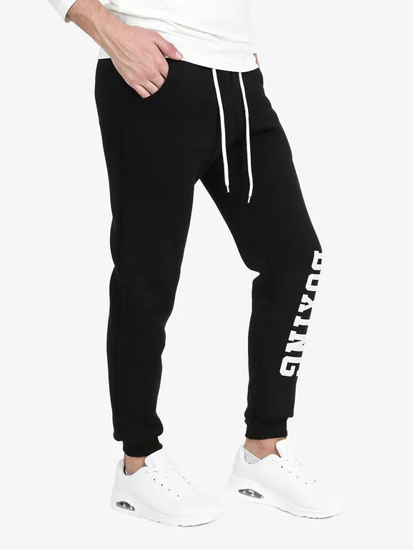 Xtreme Boxing Pantalón de chándal de hombre con interior polar