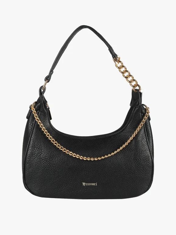 You Young Coveri Bolso mini media luna con cadena