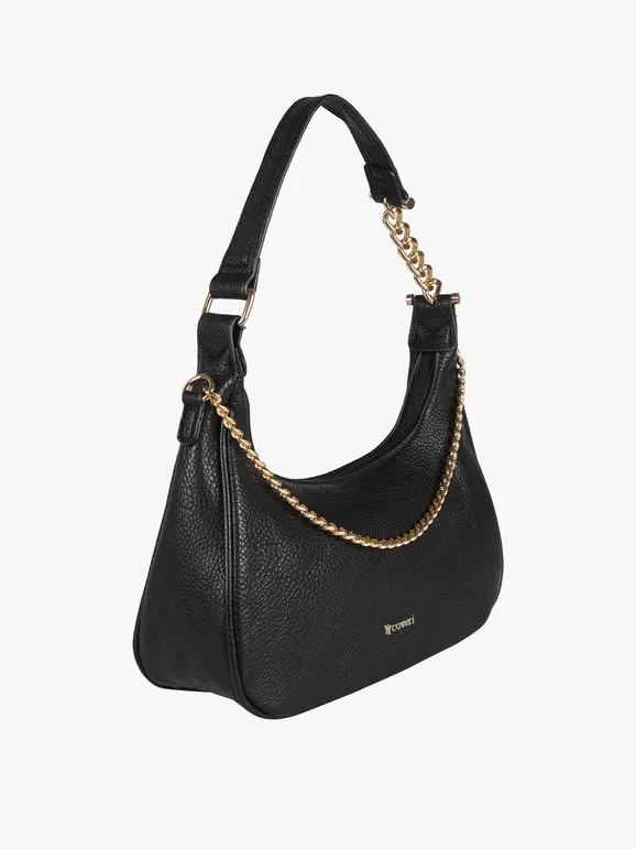 You Young Coveri Bolso mini media luna con cadena