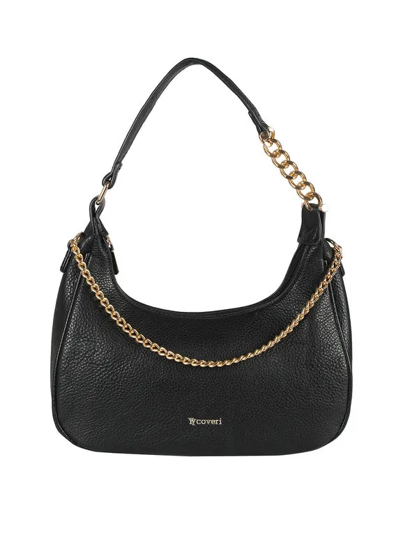 You Young Coveri Bolso mini media luna con cadena