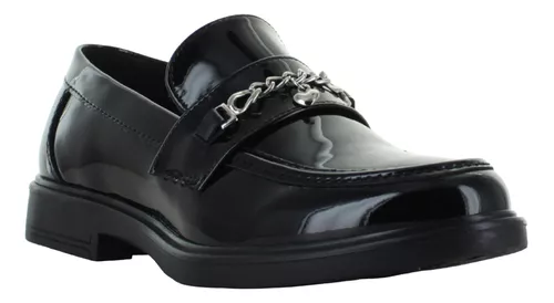 Yuyin Zapato Mocasin Vestir Moda Formal Charol Mujer 89534