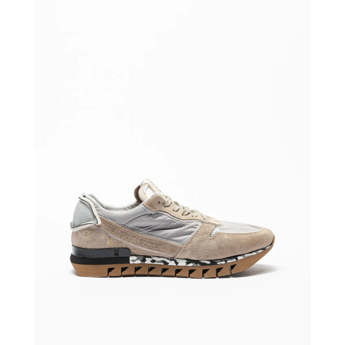 Zapatillas A.S.98 U54102 gris pardo