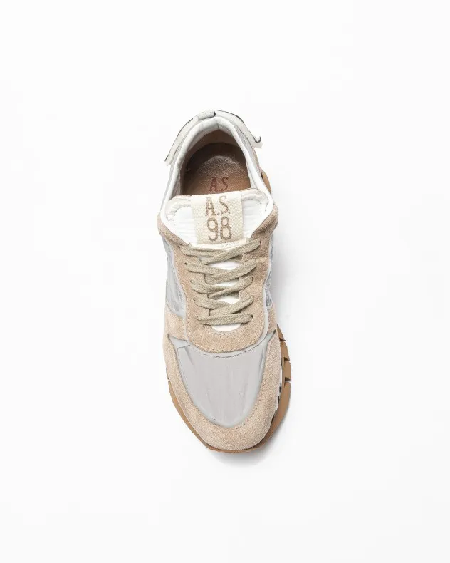 Zapatillas A.S.98 U54102 gris pardo