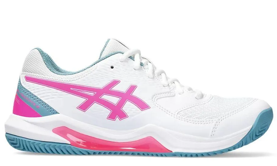 ZAPATILLAS ASICS GELDEDICATE 8 PADEL MUJER BLANCO/ROSA