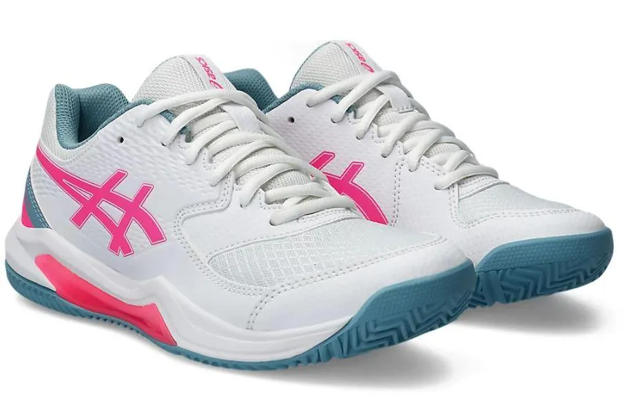 ZAPATILLAS ASICS GELDEDICATE 8 PADEL MUJER BLANCO/ROSA
