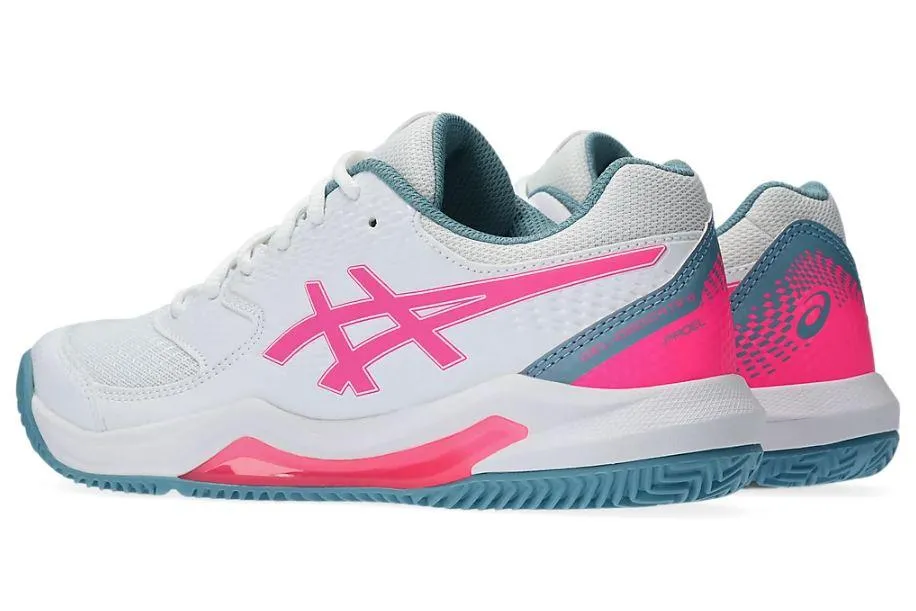 ZAPATILLAS ASICS GELDEDICATE 8 PADEL MUJER BLANCO/ROSA