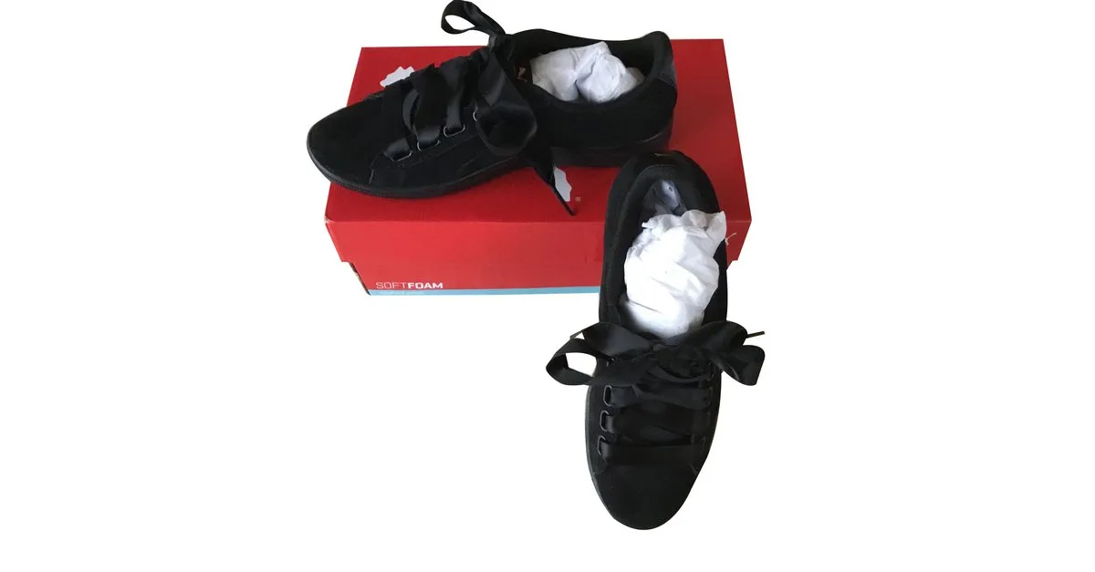 Zapatillas bajas Puma negro talla 38 nuevas 