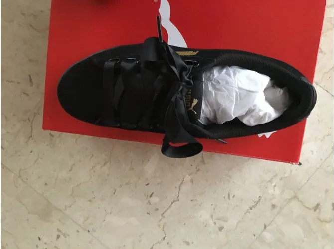 Zapatillas bajas Puma negro talla 38 nuevas 