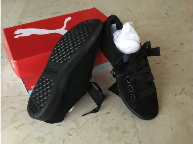 Zapatillas bajas Puma negro talla 38 nuevas 