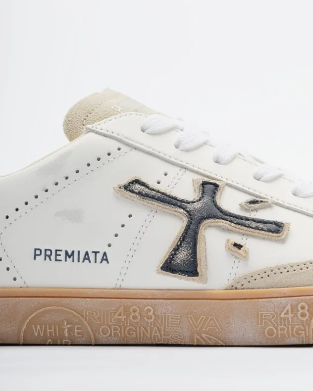 Zapatillas blancas Premiata STEVEN 6975 Blanco