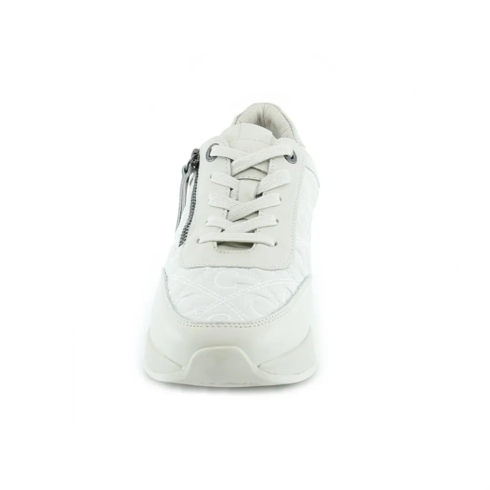 Zapatillas Carmela Beiige cremallera