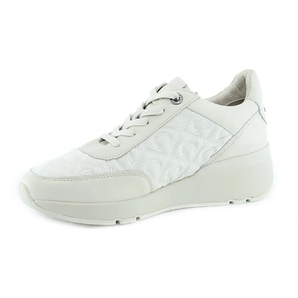 Zapatillas Carmela Beiige cremallera