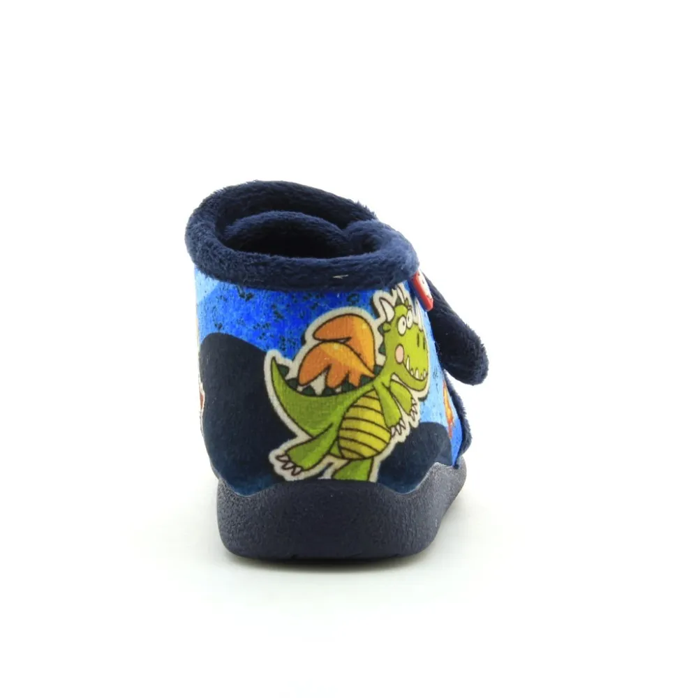 Zapatillas de casa Garzon Dragon Azul