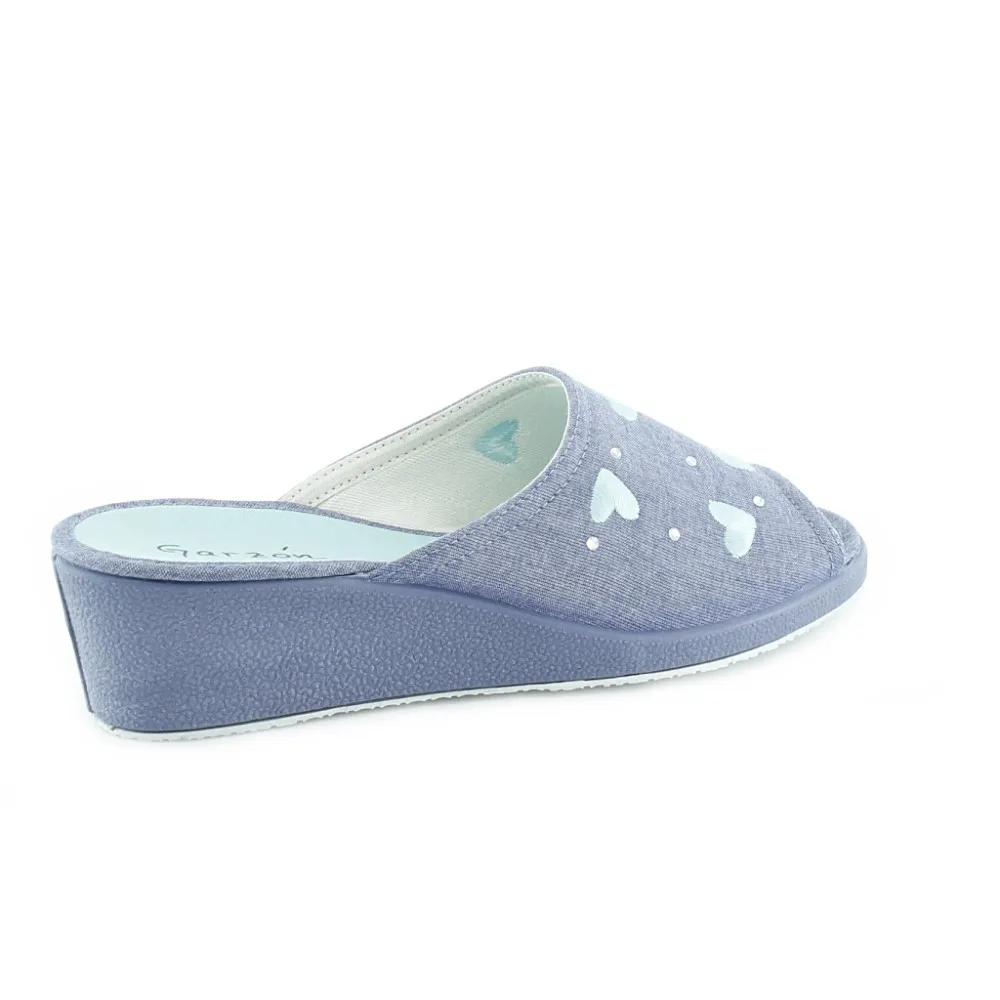 Zapatillas de casa Garzón 706.119 Jeans