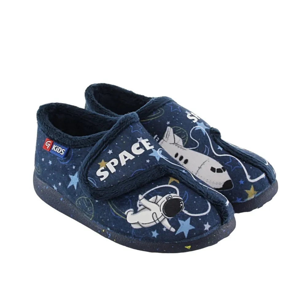 Zapatillas de casa Garzón Astronauta J Azul