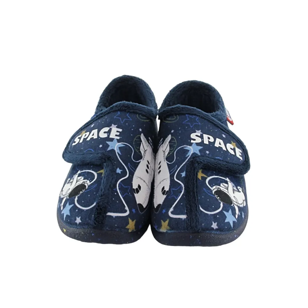 Zapatillas de casa Garzón Astronauta J Azul
