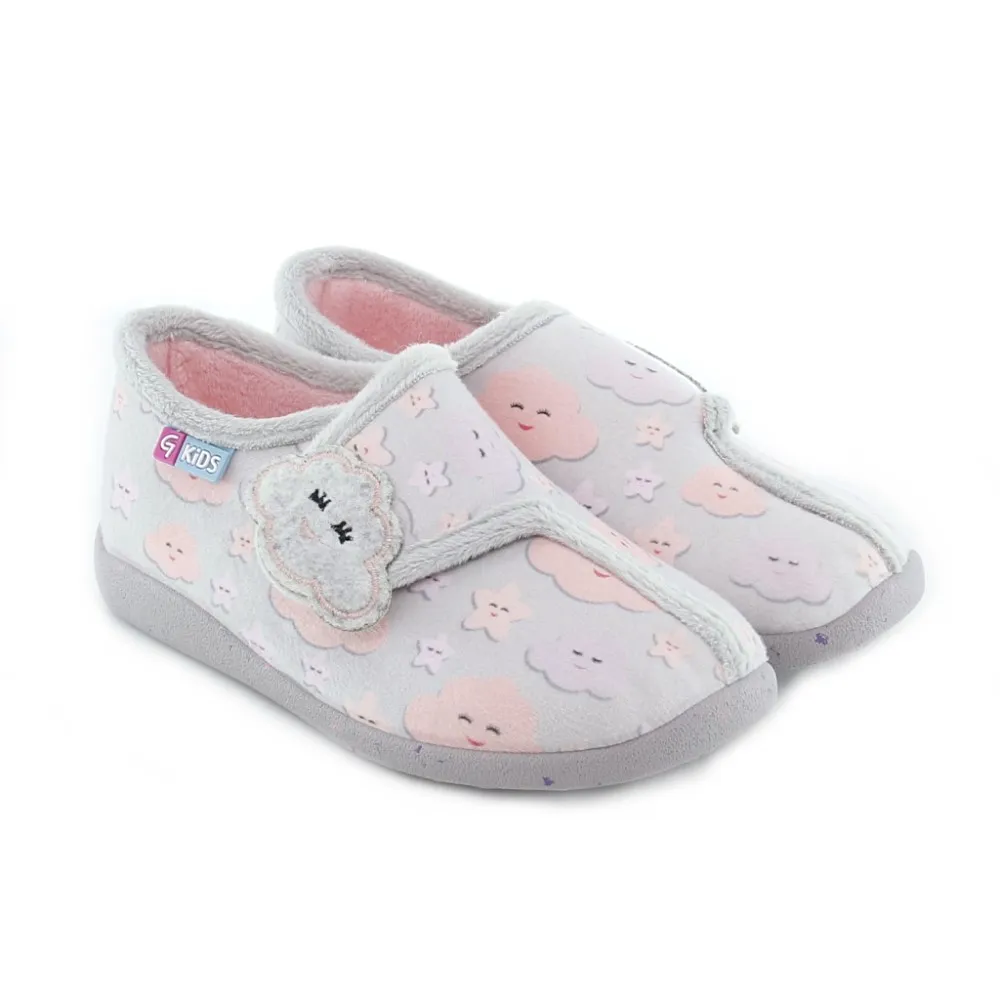 Zapatillas de casa Garzón Nubes Gris