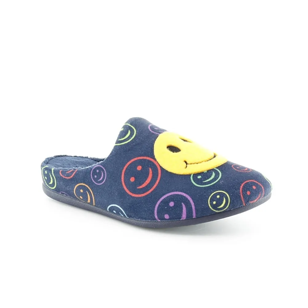 Zapatillas de casa Happy Azul