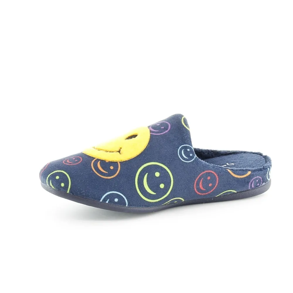 Zapatillas de casa Happy Azul