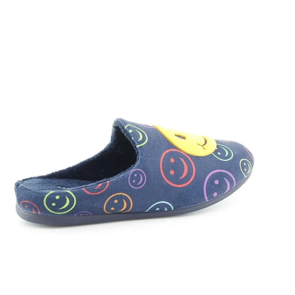 Zapatillas de casa Happy Azul