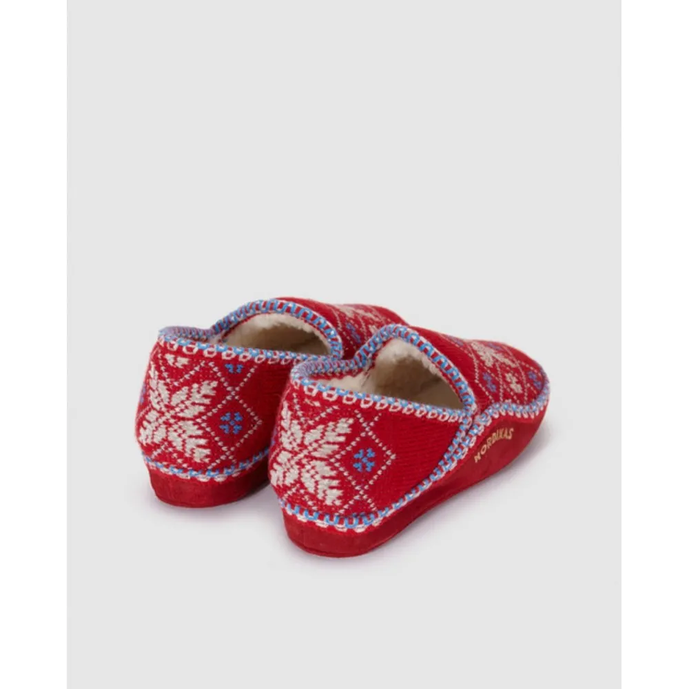 Zapatillas de casa Nordikas 2000 rojo