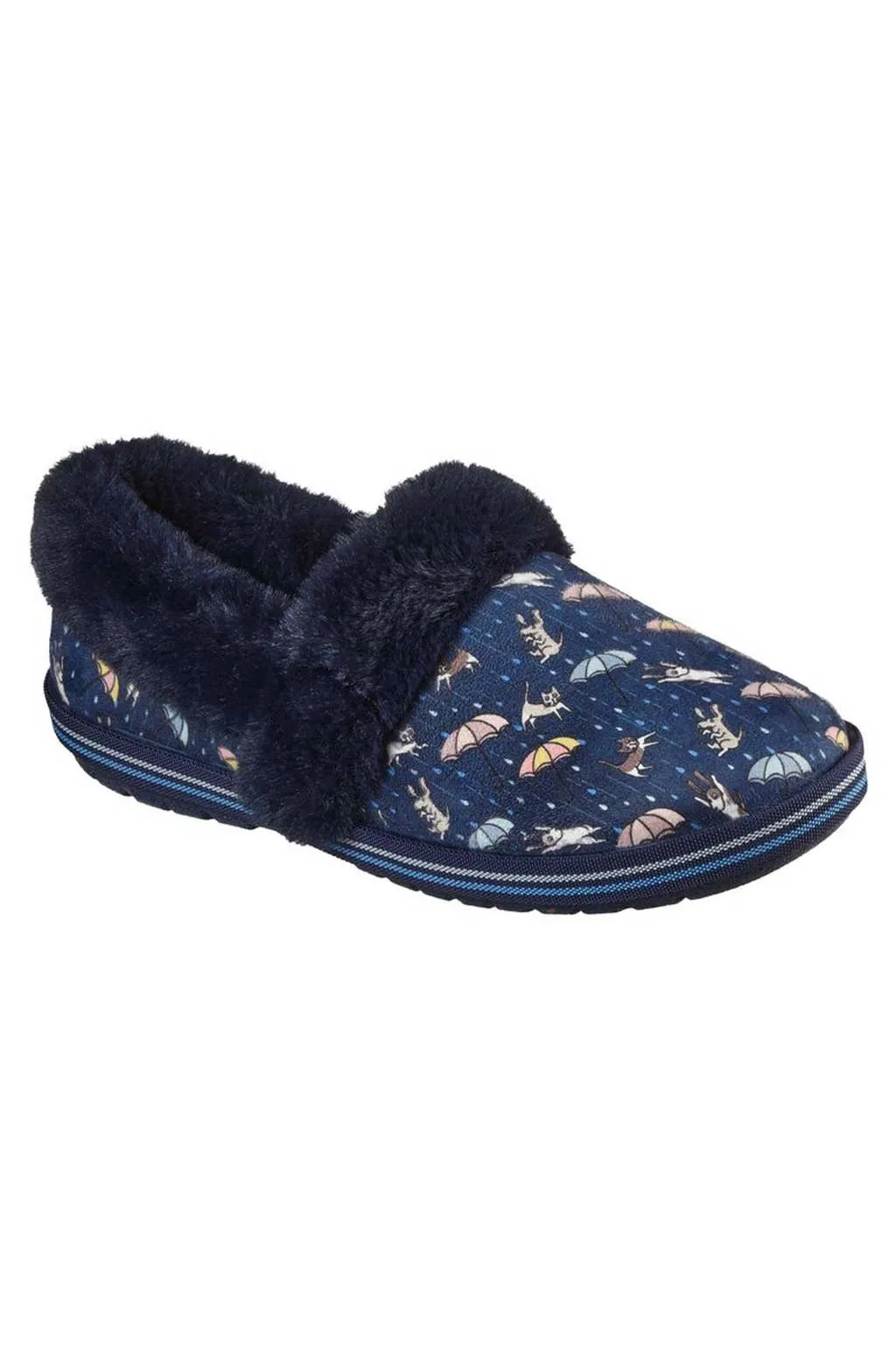 Zapatillas de casa Skechers 113486 NVMT Too Cozy