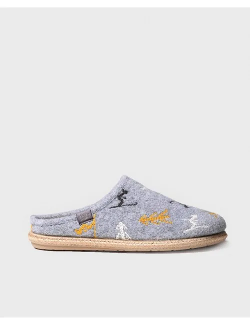 ZAPATILLAS DE CASA TONI PONS TOBISK GRIS