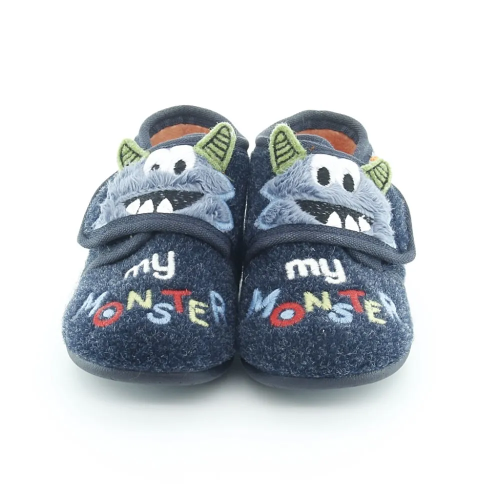 Zapatillas de casa Vulladi Monster Azul