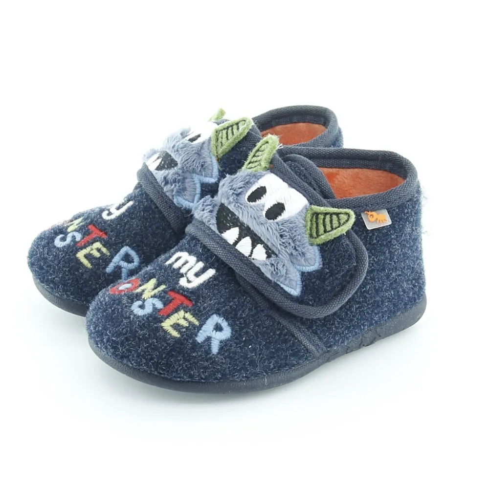 Zapatillas de casa Vulladi Monster Azul