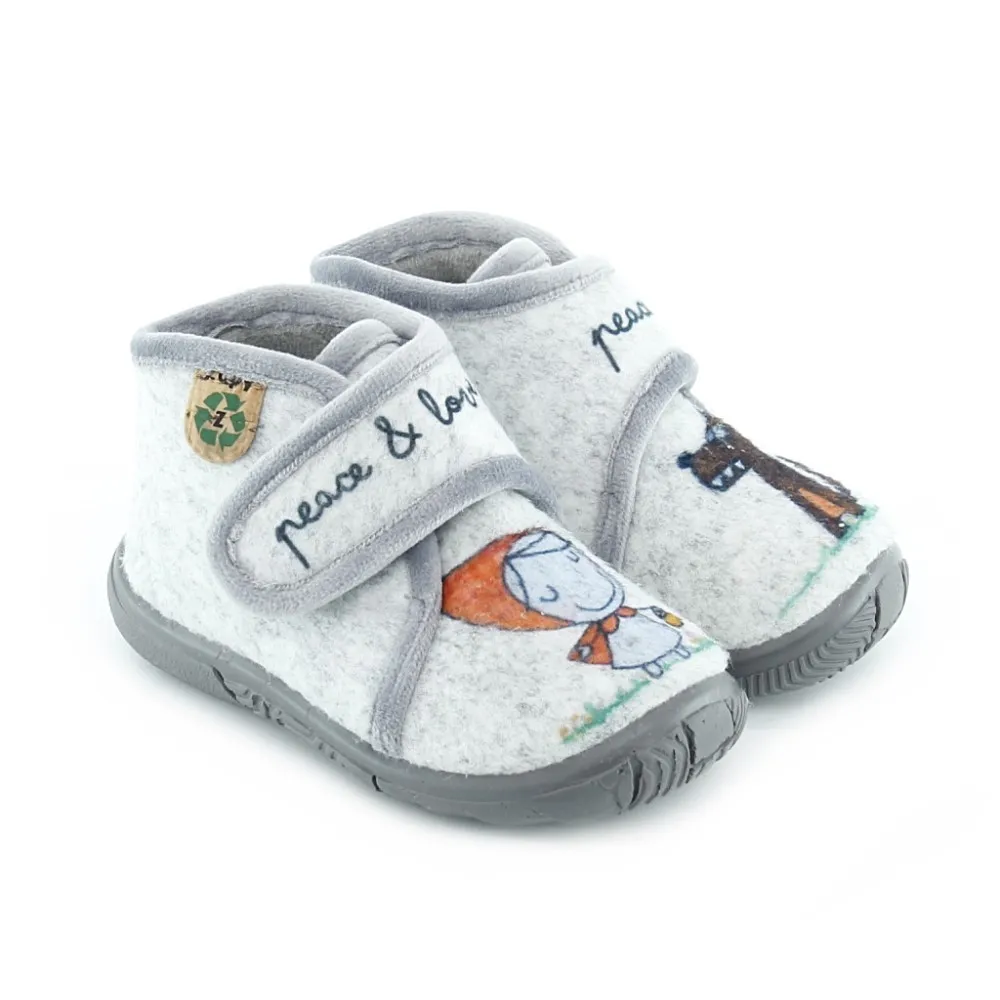 Zapatillas de casa Zapy Caperucita Gris
