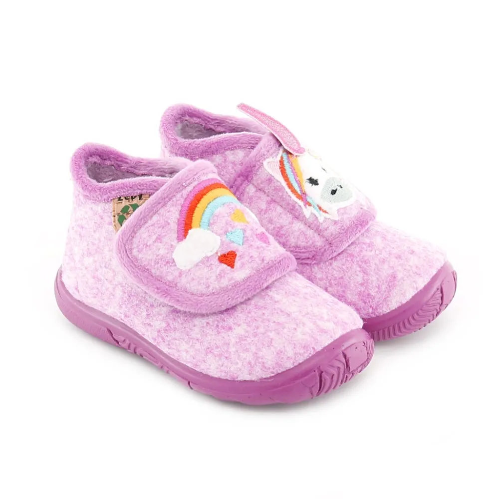 Zapatillas de casa Zapy Unicornio Rosa