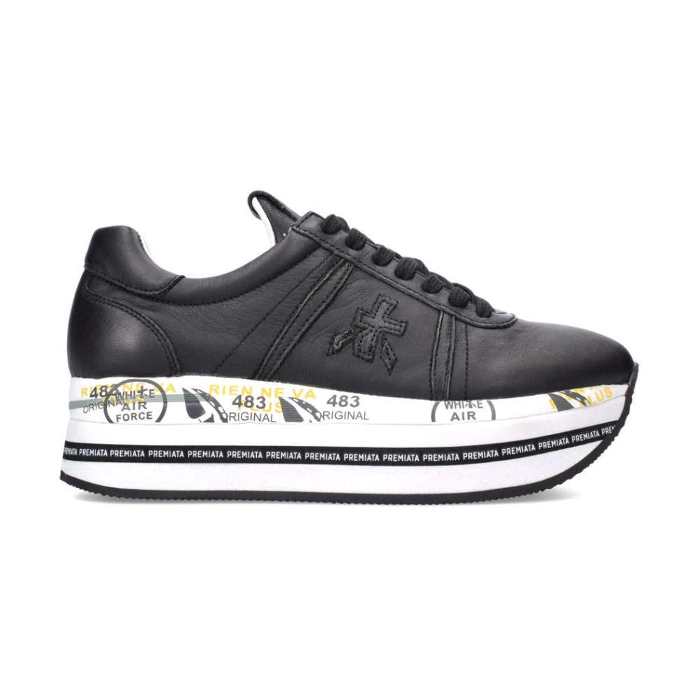 Zapatillas de Cuero Negra