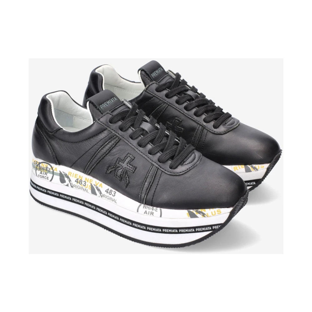 Zapatillas de Cuero Negra